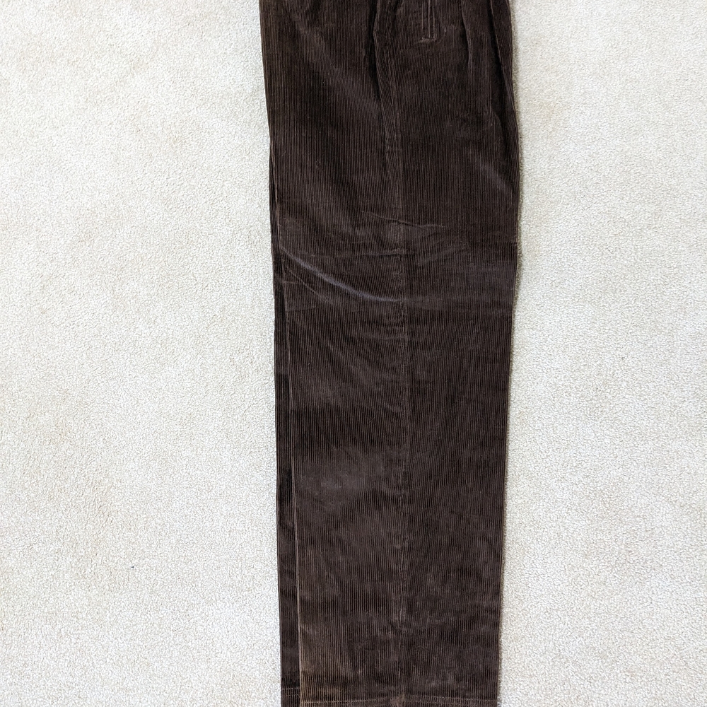 Womens Brown Corduroy Pants